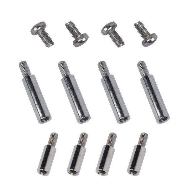 Main product image for PC Board M3 Standoff Kit with 4 pcs 16mm and 4 pcs 10mm Stud / 4 pcs Phillips Screws320-3291